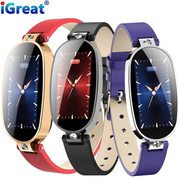 

iGreat B79 Smart Watch Women ECG+PPG Waterproof Heart Rate Monitor blood pressure Camera alarm Bluetooth female Smartwatch