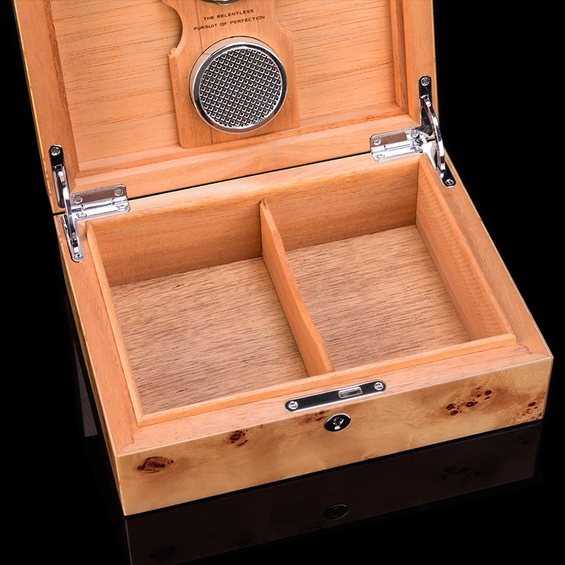 Коробка для сигар большой емкости для сигар humidor твердый деревянный портсигар для сигар humidor