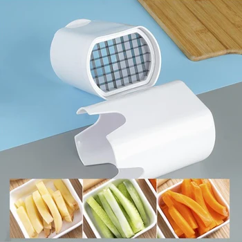 

Fries Potato Slicer Chip Natural French Fry Cutter Vegetable Fruit Potato Peeler