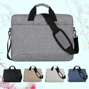 

Laptop Bag 14 15 Inch Briefcase Expandable Computer Shoulder Bag Waterproof Case R9CB