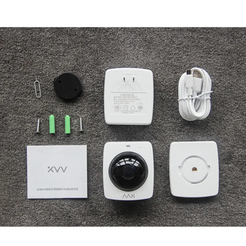 Оригинальная Xiao mi XiaoVV умная Panora mi c ip-камера HD 1080P 360 ° Panora mi c AI Humanoid Detection ночная версия работает в приложение mi Home