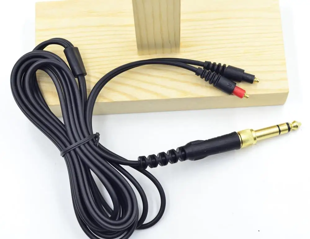 Replacement Dual Exit Cable Extension Cord for With Shure SRH1440 SRH1540 1840 Headphones Lead