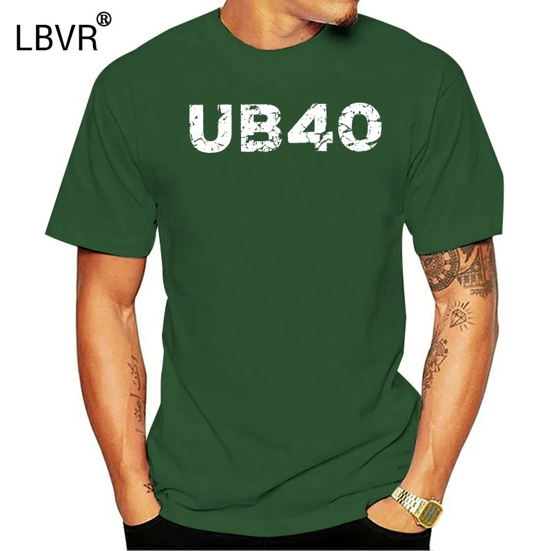 Ub40 унисекс футболка Черная Женская Мужская подарок Топ музыка регги группа ретро