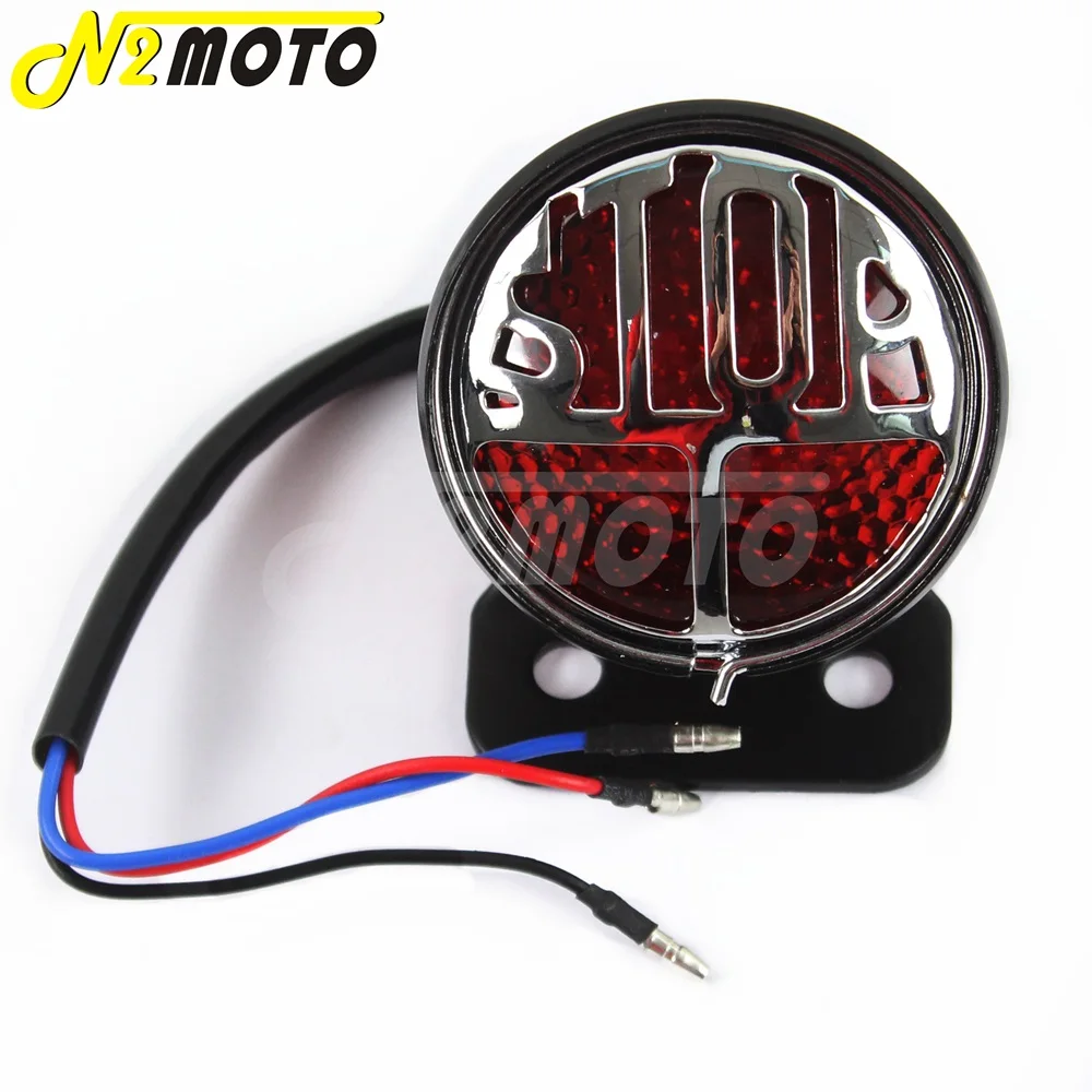 Мотоцикл светодиодный &quotстоп&quot Miller хвост светильник с номерным знаком мини