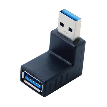 

CYDZ 10pcs/lot Low Profile Up Angled USB 3.0 Adapter A Male to Female