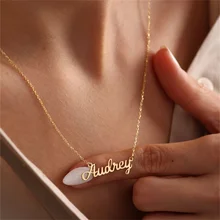 

EIEGANT 314L Stainless Steel Choker Custom Name Necklace For Women Personalized Letter Gold Choker Necklace Family Birthday Gift
