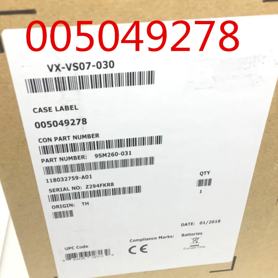 VX VS07 030 3T SAS 7 2 K 005049278 005049453 005046455 гарантируем Новое в оригинальной коробке. Обещано