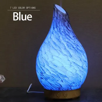 

Characteristic Art Glass Ultrasound Aroma Diffuser Household Ultrasound Humidifier Bedroom Essential Oil Aromatherapy Machine