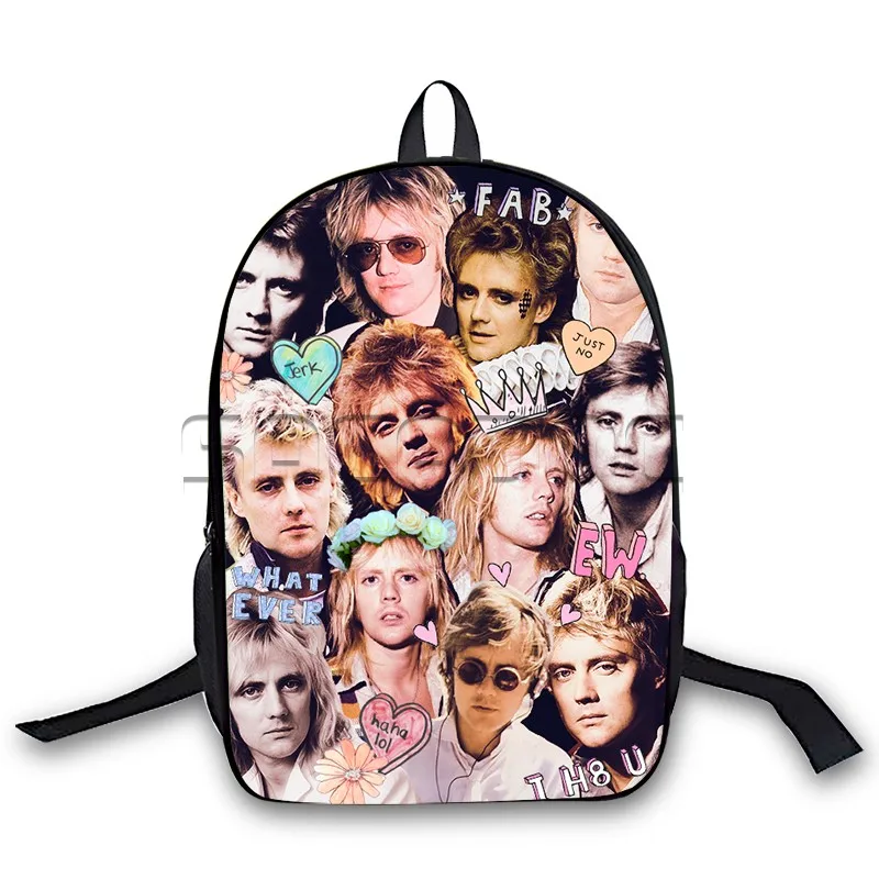 Школьная сумка Roger Taylor в стиле рок звезды для подростков девочек и мальчиков