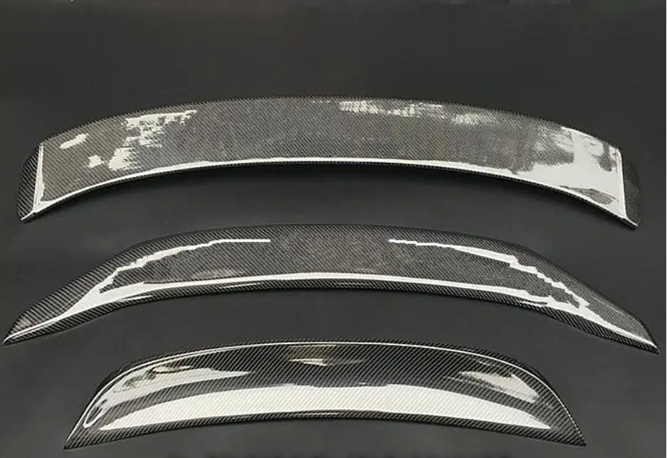 Углеродное волокно заднее крыло багажника выступ Спойлеры подходит для 16-18 Honda Civic