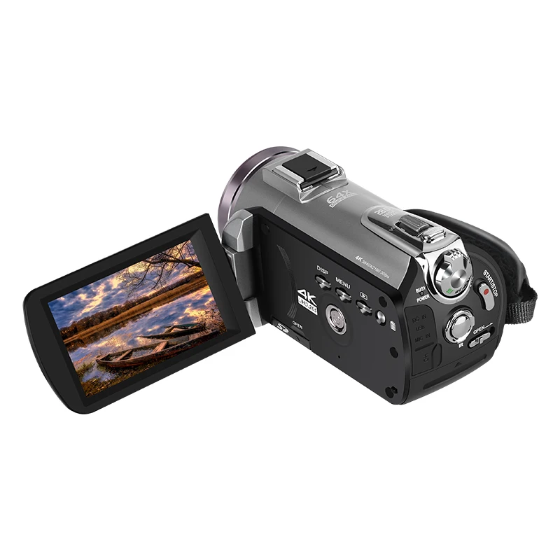 ORDRO AZ50 Real 4K 30FPS видеокамера H.265 видео формат Поддержка Wi Fi со стерео микрофоном