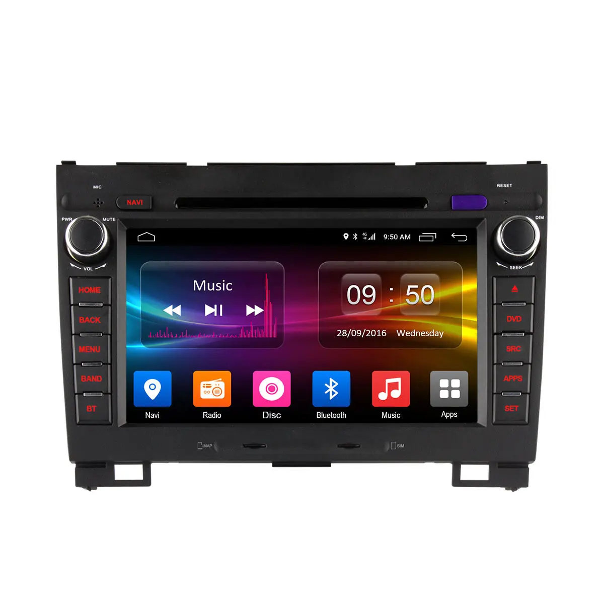 Автомобильный DVD плеер Ownice C500 Android 6 0 8 ядер 4G SIM LTE с GPS навигацией радио 32 Гб