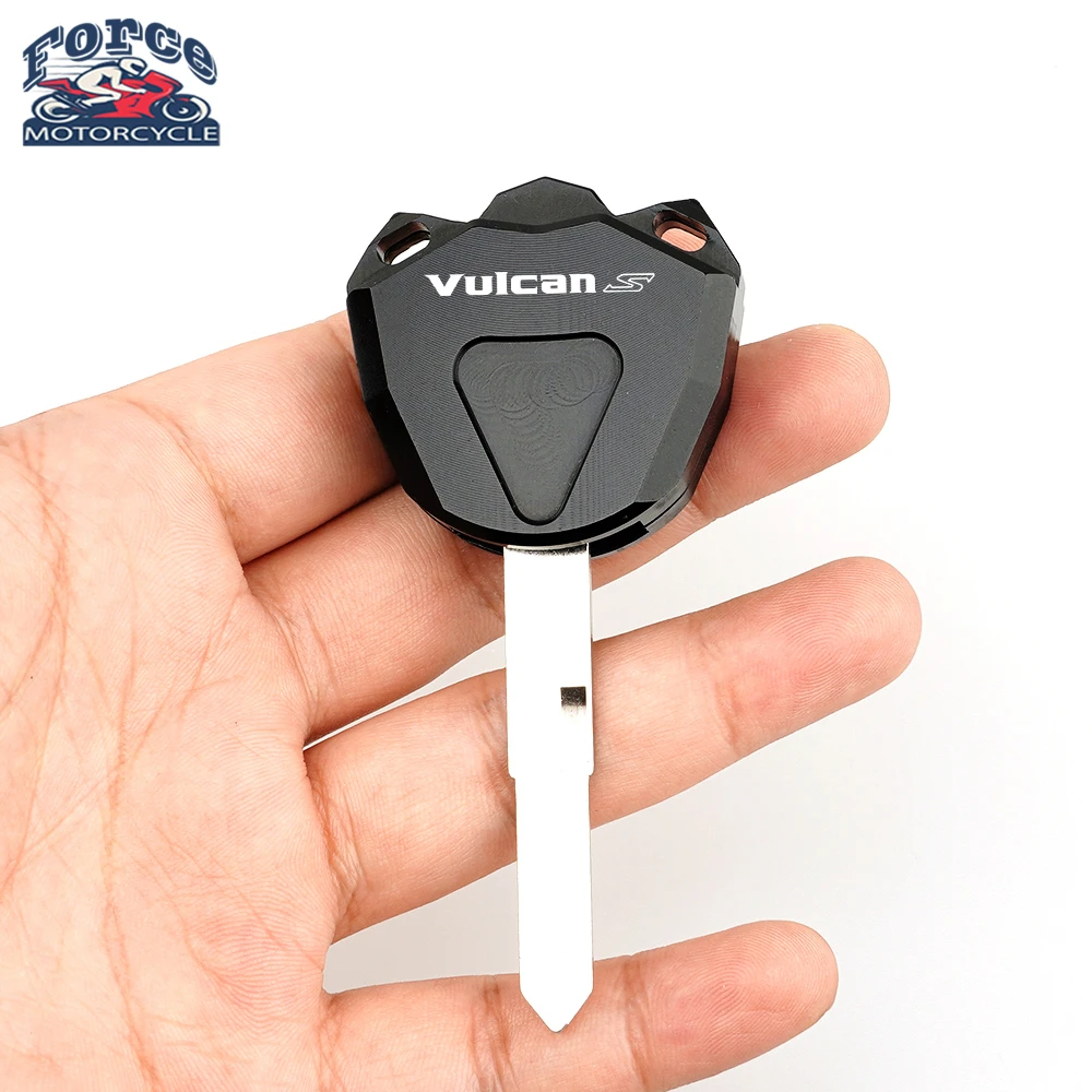 

For Kawasaki Vulcan S VulcanS ABS 2015 2016 2017 2018 2019 2020 Motorcycle CNC Key Case Key Cover Key Shell (Key Without chip)