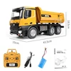 1:14 10CH Remote Control Dump Truck 10KG Heavy Load 120M Control 45Mins Endurance Simulation Light Alloy Material Children's Toy 6