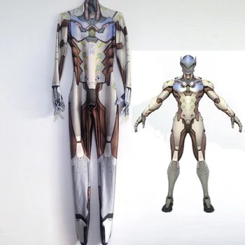 

Watch Over Genji Cosplay Costume Digital Print Genji Costumes Custom Made Party Game Cosplay Costume Halloween