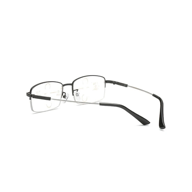 Seemfly двойного назначения очки для чтения мужские предотвращают синий свет излучения мульти-Фокусное интеллектуальное увеличение против усталости компьютерные очки