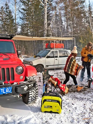2000 Вт портативный автомобильный бензиновый генератор 220 В постоянного тока