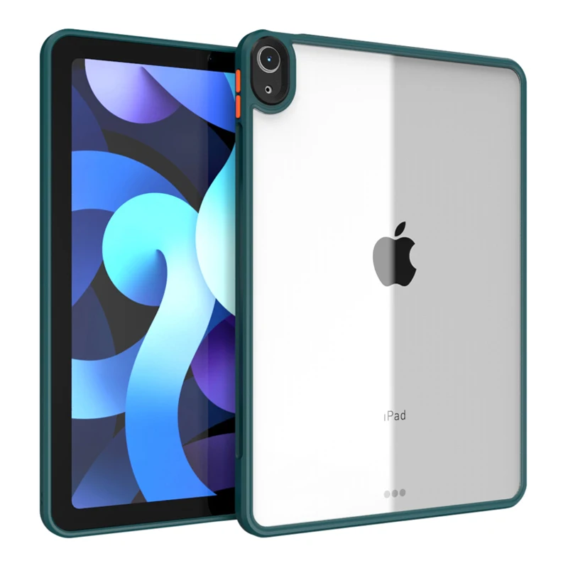 

For iPad Air4 2020 Case Bright Protective Tablet Case Ultra Thin Shockproof Cover Clear Back for iPad 10.9" 2020