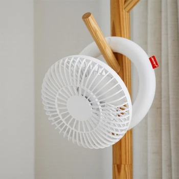 

Folding Table Fan Fan Portable USB Charging Mute Retractable Folding Fan White