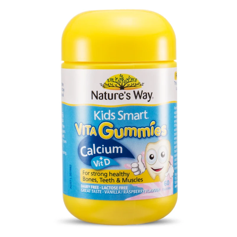 Australia NATURE WAY Kids Children Smart VITA CALCIUM VITAMIN D 60Caps Strong Healthy Bones Teeth Muscles Immune system|Body Self Tanners Bronzers| AliExpress