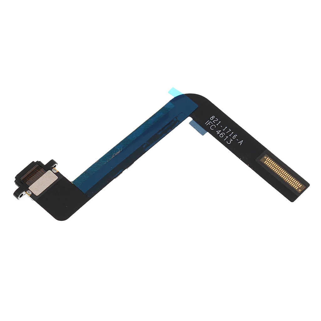 Charging Port Dock Connector Flex Cable Replacement for iPad Air / iPad 5 Black