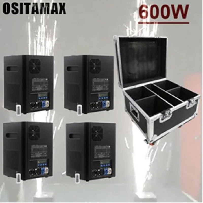 Free Shipping 600W Spark Flame machine DMX control cold spark machine flame wedding special stage decoration fireworks machine Free Shipping 600W Spark Flame machine DMX control cold spark machine flame wedding special stage decoration fireworks machine