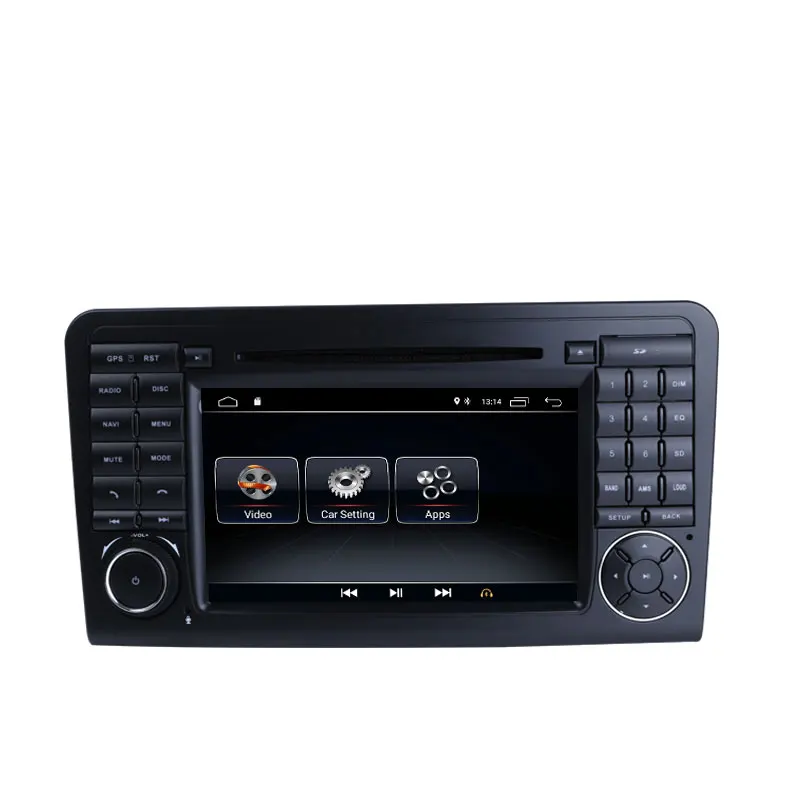 Sale CarExc Android 9.0 Radio GPS Wireless CarPlay With DVD for Mercedes Benz ML W164 ML300 ML350 ML450 ML500 2005-2011 GL Class X164 2
