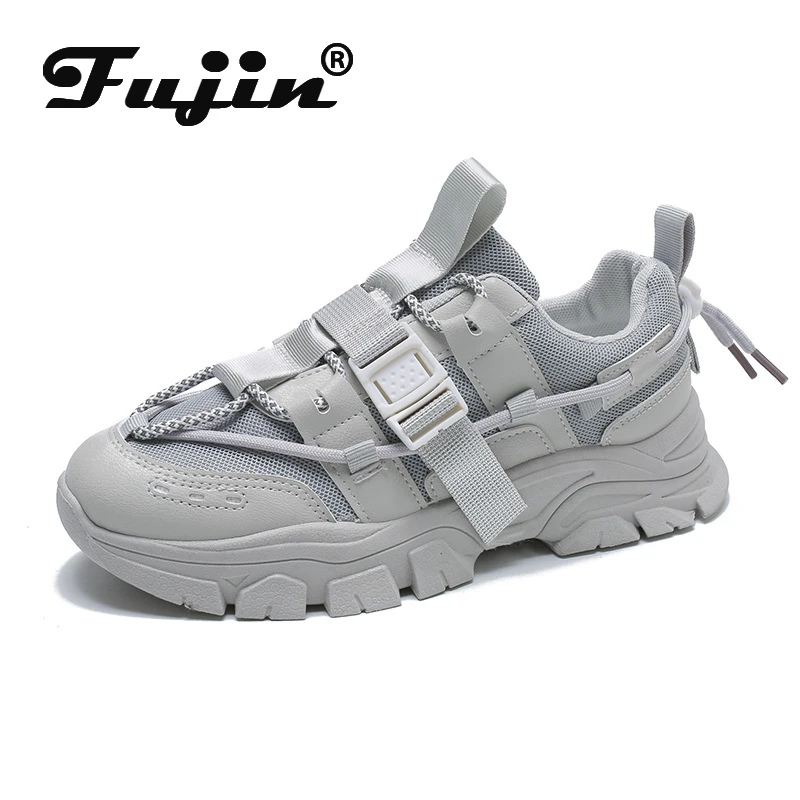 Brillar Porque tinción Fujin Mujer Zapatos gruesos plataforma Amarillo Blanco Rosa negro primavera  zapatillas primavera otoño suela gruesa hebilla zapatos  transpirables|Zapatos vulcanizados de mujer| - AliExpress