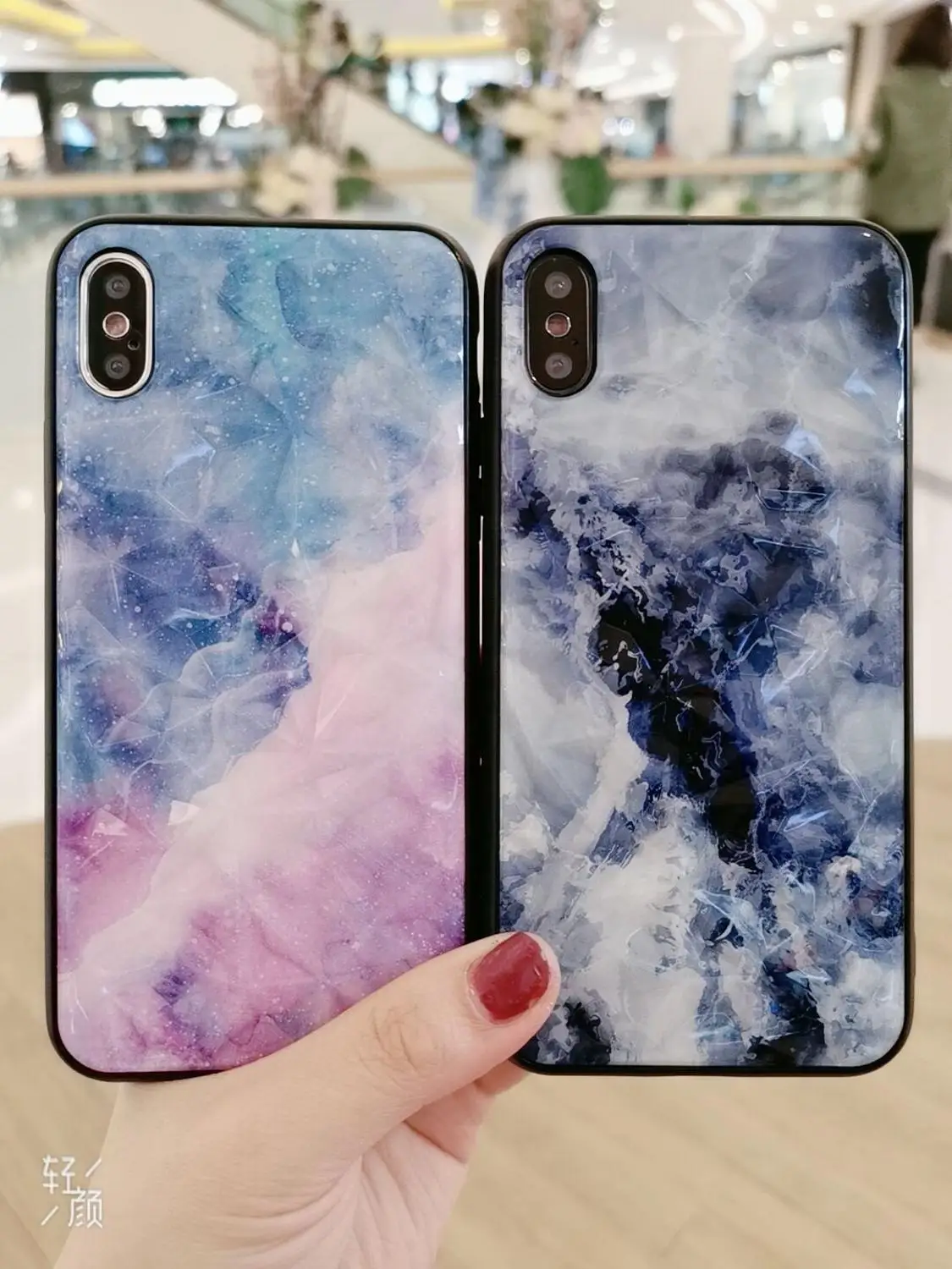Мраморный градиентный чехол для телефона с облаком против падения iphone x/xs max/6s/6 p/7
