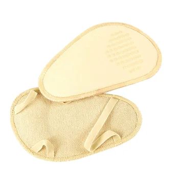 

2 Pairs of Half Sole Mat Anti Slip Cushion Forefoot Shoe Insole High Heel Invisible Skid Resistance Pad for Woman