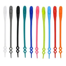 12 шт без галстука силиконовые шнурки эластичная элегантная обувь шнурки крутые ленивые шнурки карамельного цвета аксессуары для обуви дропшиппинг