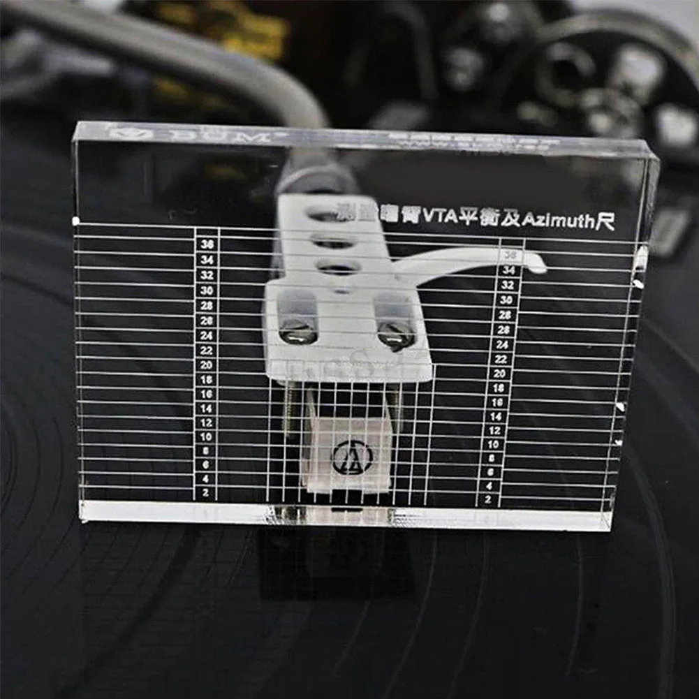 Измерительная прозрачная вращающаяся линейка Azimuth детали инструмента Phono Tonearm