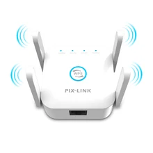 Répéteur Wifi sans fil 2.4 ghz, 4 antennes 300Mbps, routeur, amplificateur de Signal, extension longue portée, WR24Q
