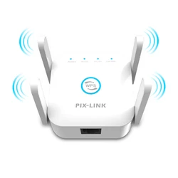 Répéteur Wifi sans fil 2.4 ghz, 4 antennes 300Mbps, routeur, amplificateur de Signal, extension longue portée, WR24Q 
