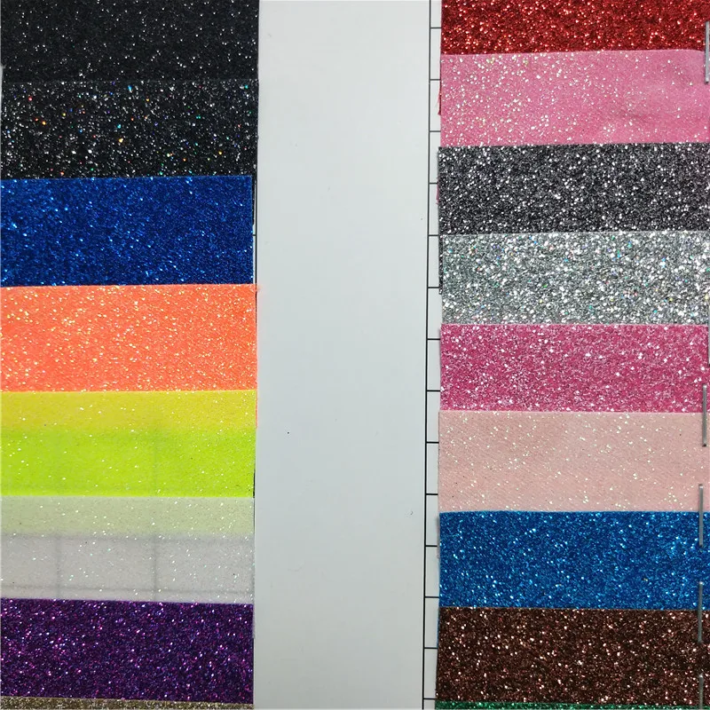 

90X134CM Glitter Fabric, Cuero Sintetico Fine Glitter Leather For Making Bows Accessories LEOsyntheticoDIY P862