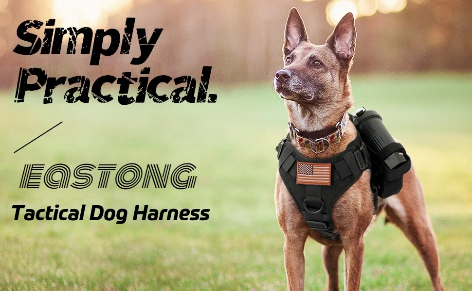 DogMEGA™ Tactical Dog Harness for Medium Large Dogs