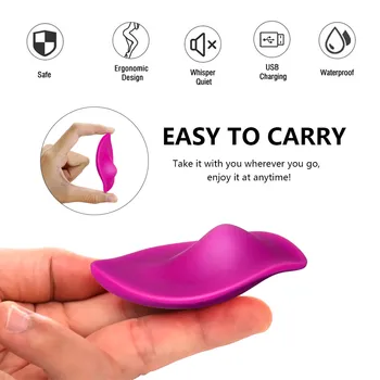 Clitoris stimulator Wearable Vibrator Sex Toys for Wome Remote Control Invisible Vibrating Egg Panties Vibrator For Couple Adult 5