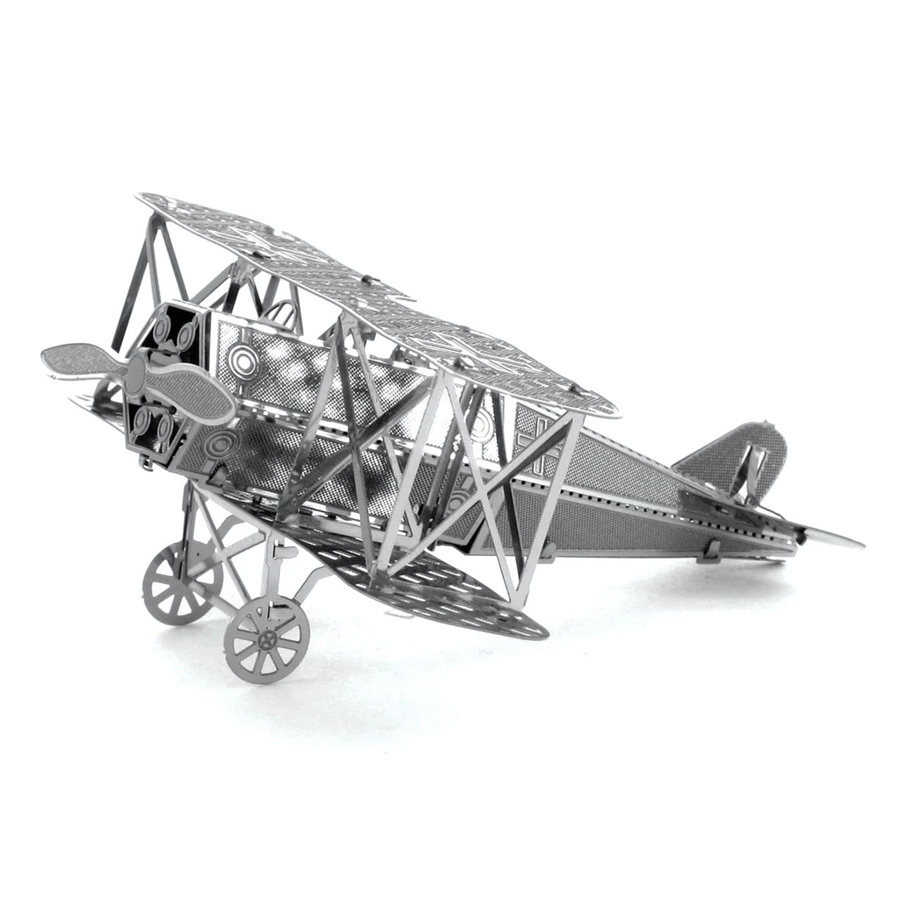 3D металлическая головоломка модель игрушка головоломка военная конструкция насекомое несколько моделей Набор DIY взрослых головоломки развития интеллекта - Цвет: Wing aircraft