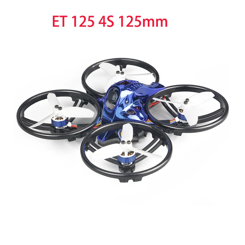 LDARC ET125 4S FPV 125 мм F411 Контроллер полета без RX/AC2000 Reciever 4S FPV RC с мотором XT1305 3600KV PNP BNF w/Nano2 камера