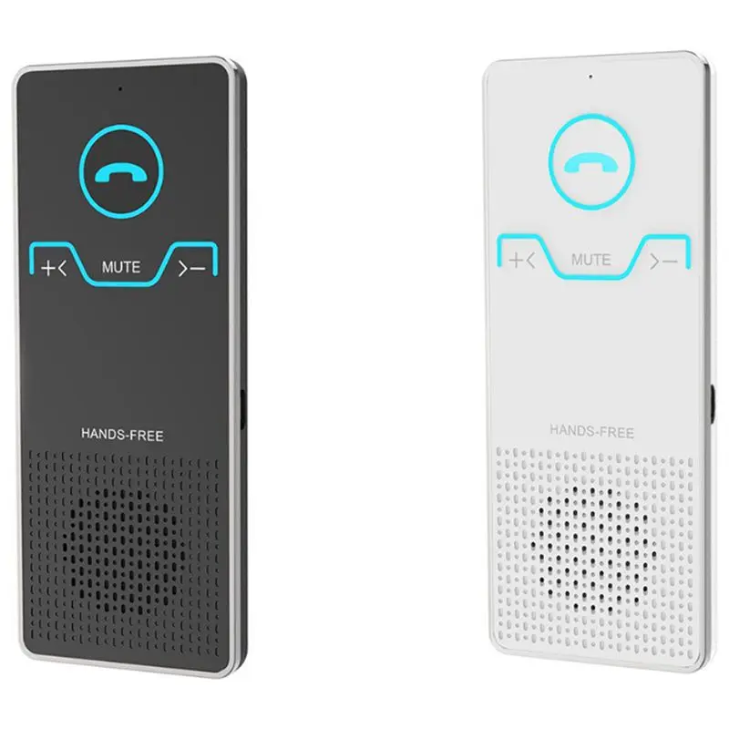 Беспроводной автомобильный комплект громкой связи с Bluetooth, элегантный передатчик громкой связи с автомобильным зарядным устройством