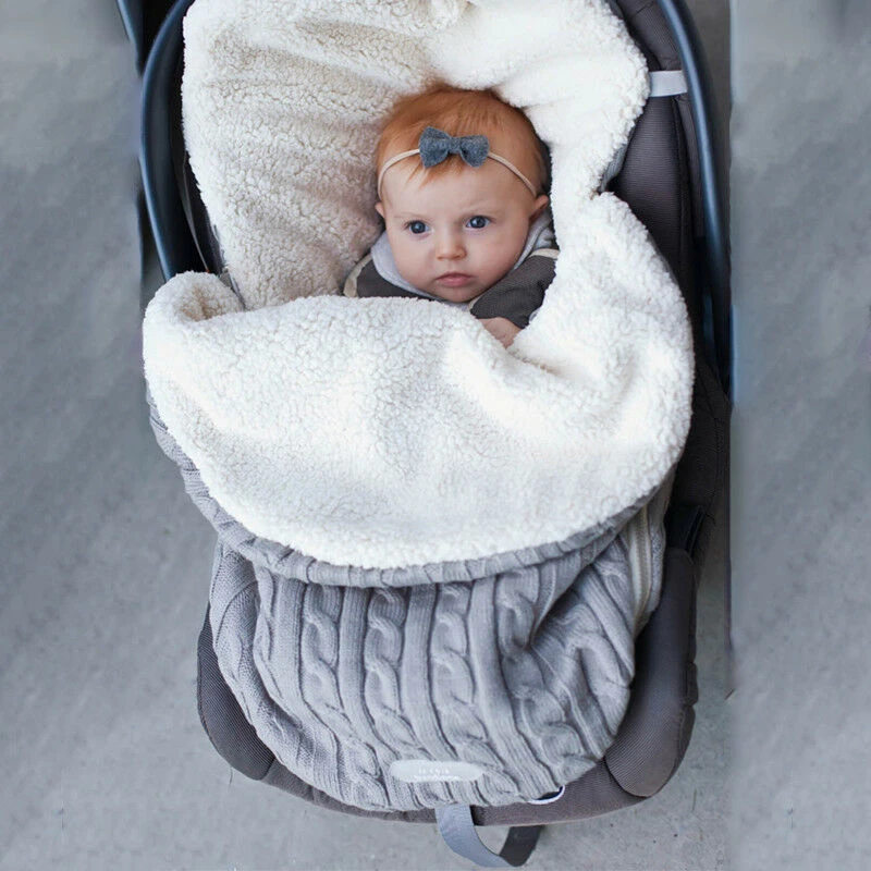 baby hooded swaddle blanket