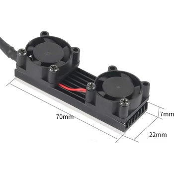 

M.2 Solid State Radiator Hard Disk Radiator Fan NVME PCIE 2280 Vest M2 SSD Heat Sink