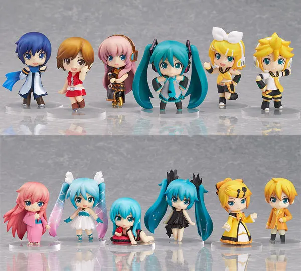 

Hatsune Miku 6-Deep-Sea Hatsune GIRL'S a B Two-Selectable Clay Capsule Toy Doll Garage Kit Model