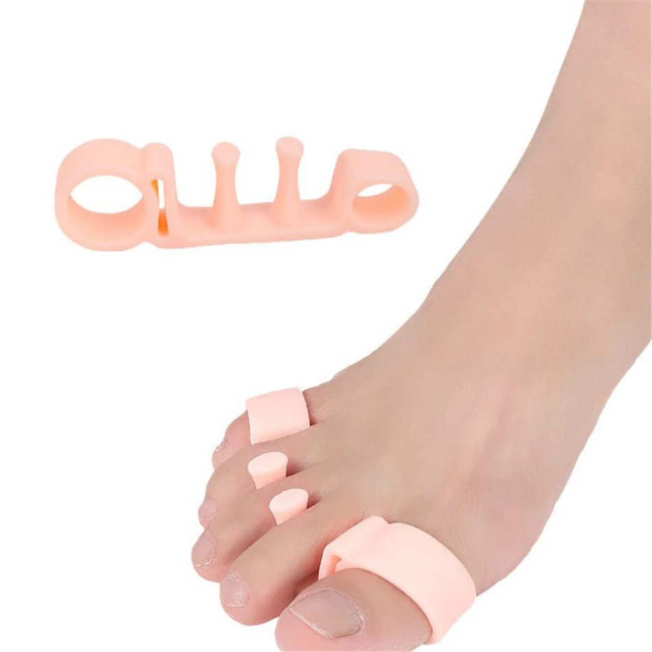 Orthopedic Bunion Corrector Toe Separator Thumb Feet Straightener Adjuster Bone Foot Care Sock Hallux Valgus Bow Leg Pedicure
