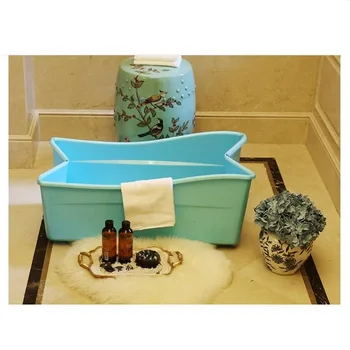 

Hot Sale Baby Bathtub With Safety Protection Bath Seat Support Kids Shower Tubs Folding Basin Newborn Swim Cleaning Supplies