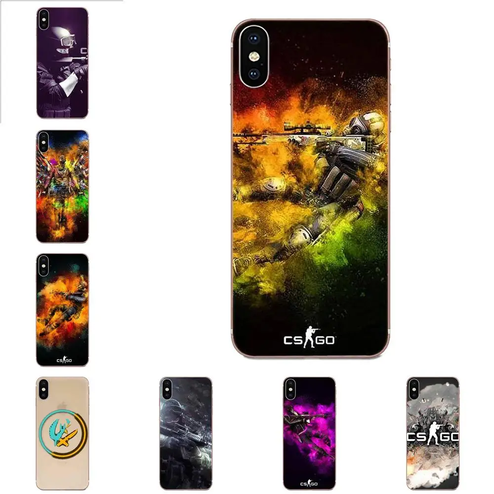 Counter Strike Cs Go Game For Samsung Galaxy A10 A20 A20E A3 A40 A5 A50 A7 J1 J3 J4 J5 J6 J7 2016 2017 2018 TPU Protective | Мобильные