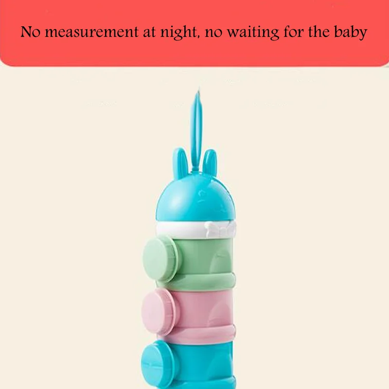 3 слойное красочное Портативный Детские Еда ящик для хранения стильная футболка с изображением персонажей видеоигр молоко и злаки порошок Коробки Дети Ясельного возраста детская верхняя одежда специально разработанного молочного контейнера