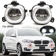 Fog Light LED Fog Lights Headlight for BMW X4 F26 X5 F15 F85 X6 F16 2013 2014 2015 2016 LED Car Front Bumper Fog Lamp Foglights