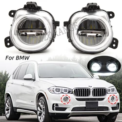 Feu antibrouillard LED DRL pour pare choc avant de voiture, phare pour BMW X3 X4 F26 X5 F15 F85 X6 F16 2014 – 2016 