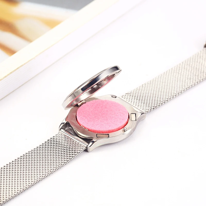 AS- New Style Leather Aromatherapy Bracelet Wristband (68)